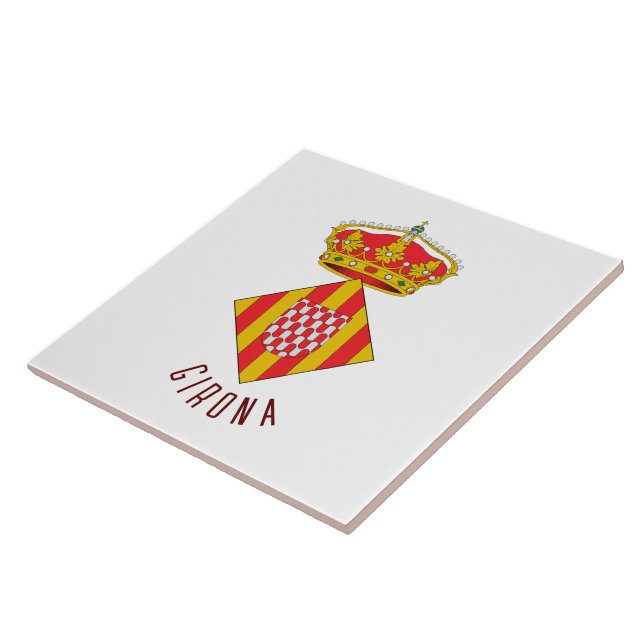 Carreau Armoiries de Gérone (Côté)