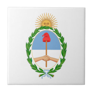 Carreau Armoiries de pays Argentine symbole emblème drapea