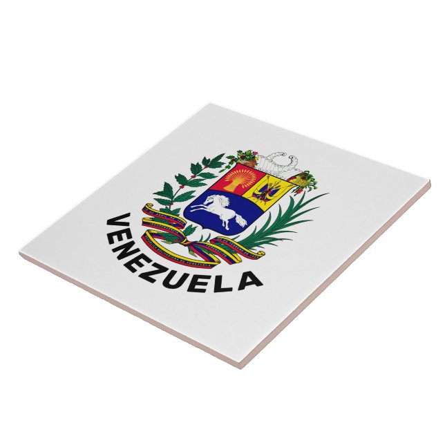 Carreau Armoiries du Venezuela (Côté)