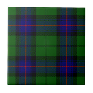 Carreau Armstrong tartan bleu et vert plaid