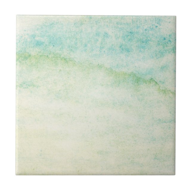 Carreau Arrière - plan abstrait d'aquarelle (Devant)
