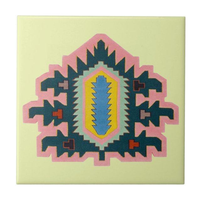 Carreau Arrière-plan Art déco (Devant)