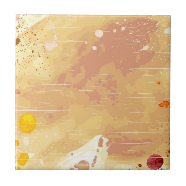 Carreau arrière - plan d'aquarelle (Devant)