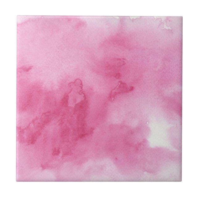 Carreau arrière - plan rose d'aquarelle pour le votre (Devant)