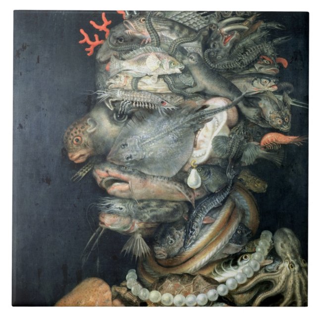 Carreau Arrosez, (huile sur la toile), Arcimboldo, (Devant)