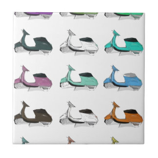 Carreau Art de bruit de Lambretta