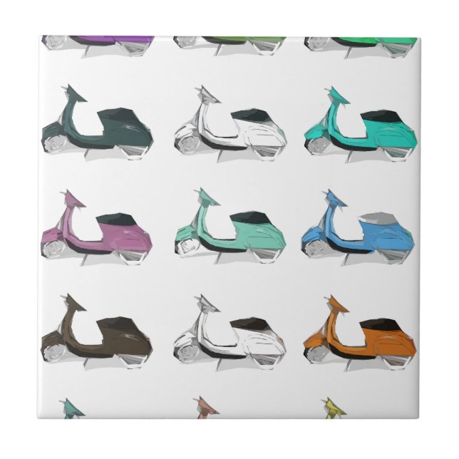 Carreau Art de bruit de Lambretta (Devant)