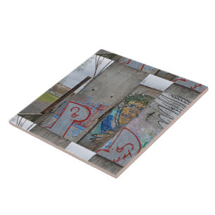 Carreau Art de graffiti de mur de Berlin