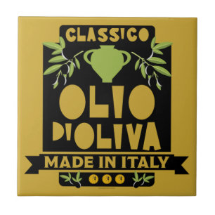 Carreau Art de mur d'huile d'olive italienne