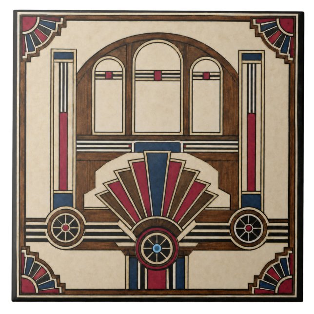 Carreau Art Déco (Devant)