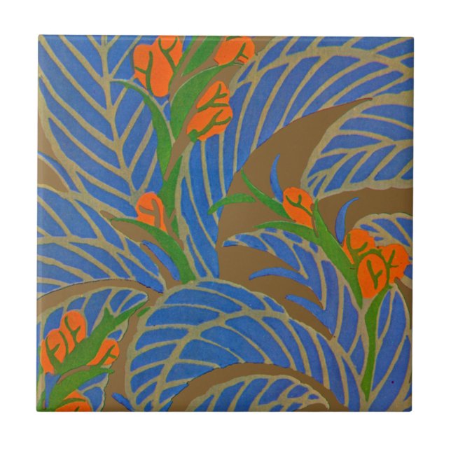 Carreau Art Déco #9 de Seguy à Emporio Moffa (Devant)