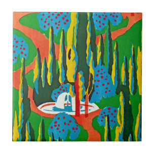 Carreau Art déco de Seguy #6 à Emporio Moffa