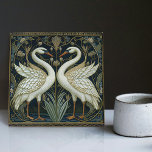 Carreau Art Déco Swans Décor Mur Art Nouveau Swan Céramiqu<br><div class="desc">Bienvenue à CreaTile ! Vous trouverez ici des motifs de tuiles artisanales que j'ai personnellement façonné et vintage céramique et carreaux d'argile de porcelaine, qu'ils soient colorés ou naturels. J'aime concevoir des produits en céramique et en carrelage, dans l'espoir de vous donner un moyen de transformer votre maison en quelque...</div>