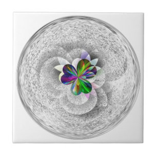 Carreau Art Design Coeur 3 feuilles