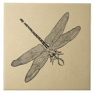 Carreau Art Dragonfly vintage