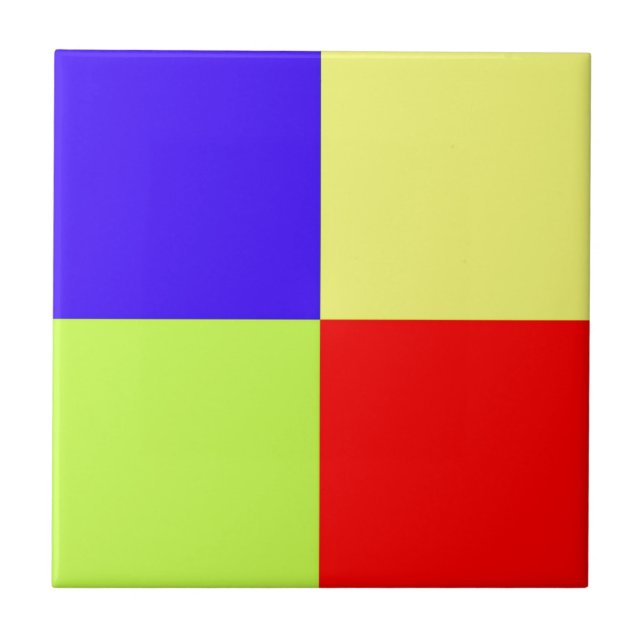 Carreau Art en bloc couleur (Devant)