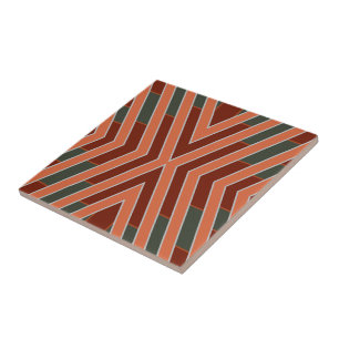 Carreau Art et couleur de motif tribal du Sud-Ouest améric