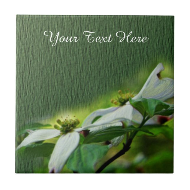 Carreau Art Fleur Dogwood (Devant)