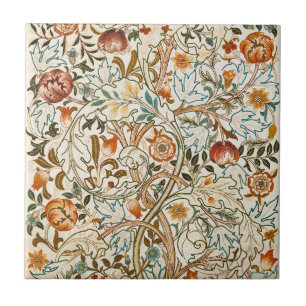 Carreau Art floral vintage de l'acanthe de William Morris