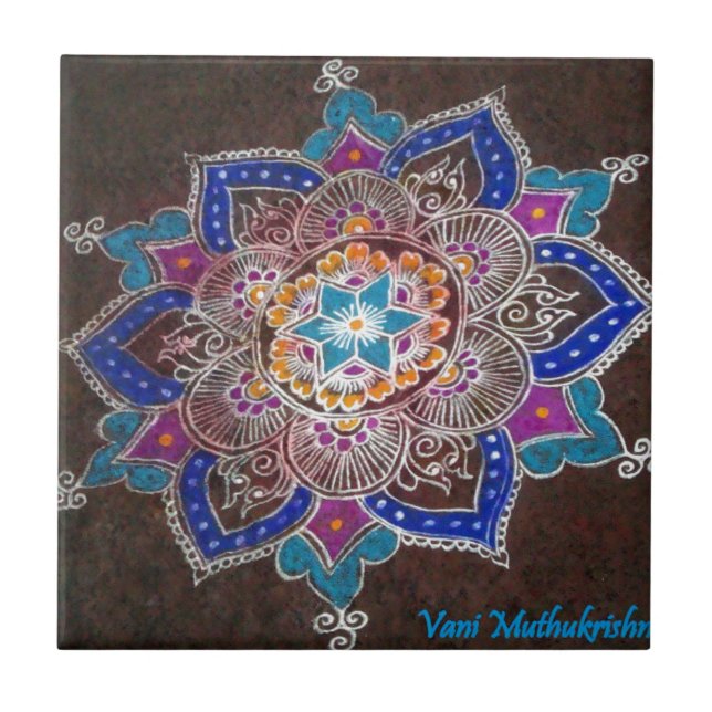 Carreau Art indou (Devant)