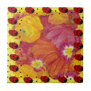 Carreau Art Ladybug