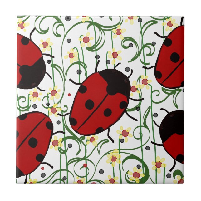 Carreau Art Ladybug (Devant)