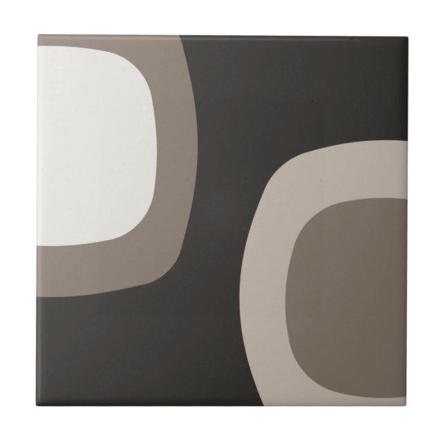 Carreau Art minimaliste scandinave Beige (Devant)