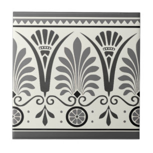 Carreau Art Minton Palmette 1880 Tile Repro