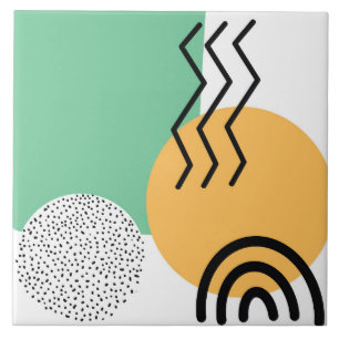 Carreau Art moderne du milieu du siècle