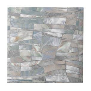Carreau Art Mosaic Waves - Just Pearl