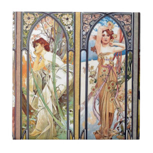 Carreau Art Nouveau Windows