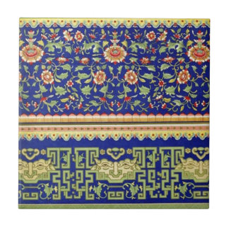 Carreau Art ornemental chinois vintage