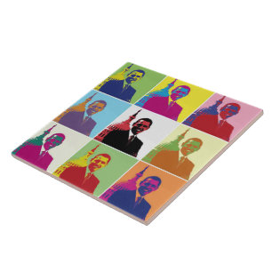 Carreau Art Pop Président Obama