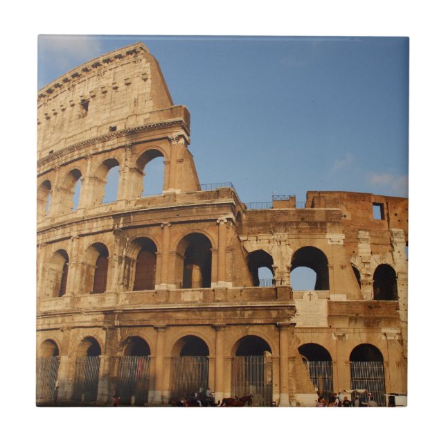 Carreau Art romain. Le Colosseum ou Flavien 3 (Devant)