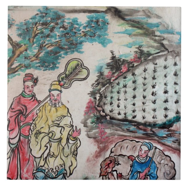 Carreau Art taiwanais (Devant)