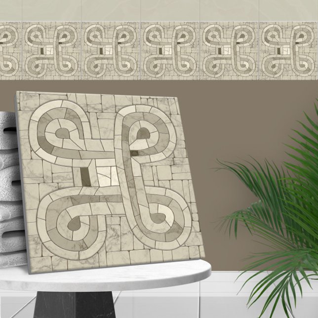 Carreau Art Tribal Sand Mosaic (Créateur téléchargé)