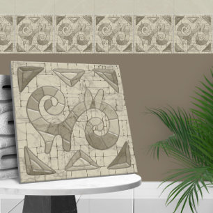 Carreau Art Tribal Sand Mosaic