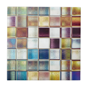 Carreau Art tropical de tuile de mosaïque de souvenirs