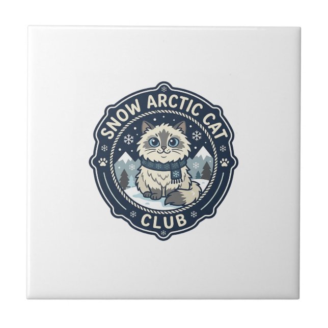 Carreau Art vectoriel Snow Arctic Cat POD - Snow Arctic Ca (Devant)