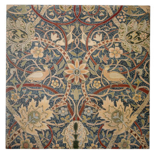 Carreau Art Vintage d'Oiseau de William Morris Bullerswood