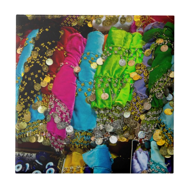 Carreau Articles À Vendre Sur Le Marché Aux Épices, Istanb (Devant)