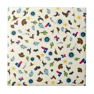 Carreau Articles célèbres d'état du Texas