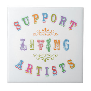Carreau Artistes vivants de soutien