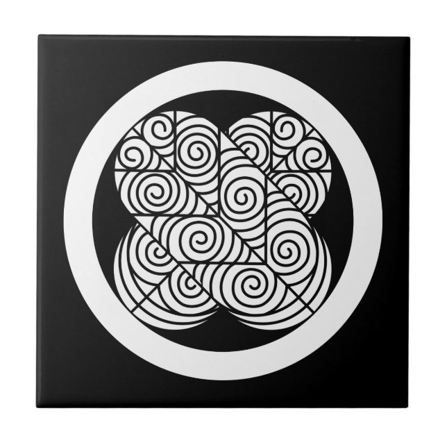 Carreau Asano Hawk plumes (Devant)