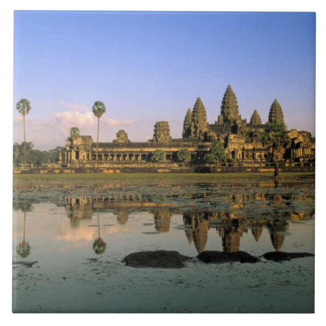 Carreau Asie, Cambodge, Siem Reap. Angkor Wat. 2 (Devant)