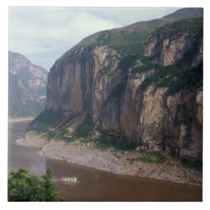Carreau Asie, Chine, fleuve Yangtze, Trois Gorges.