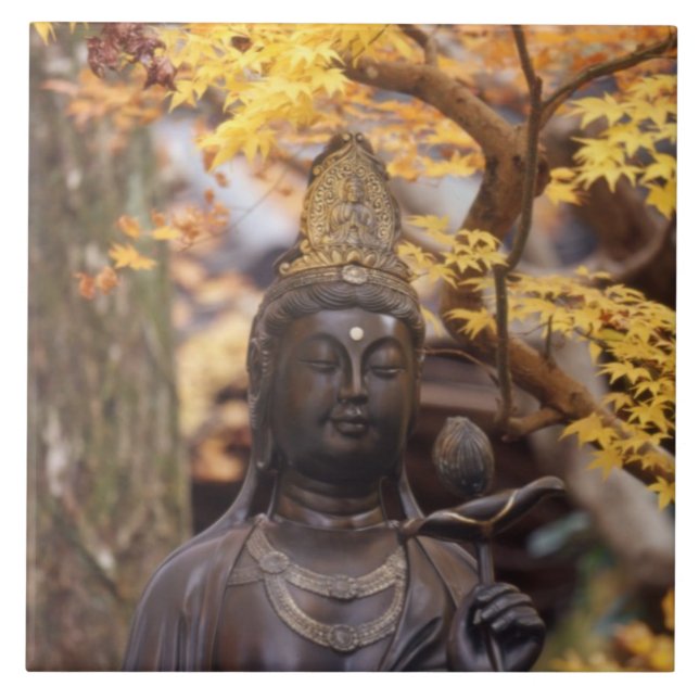 Carreau Asie, Japon, Bouddha (Devant)