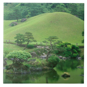 Carreau Asie, Japon, Kumamoto, Suizenji Koen