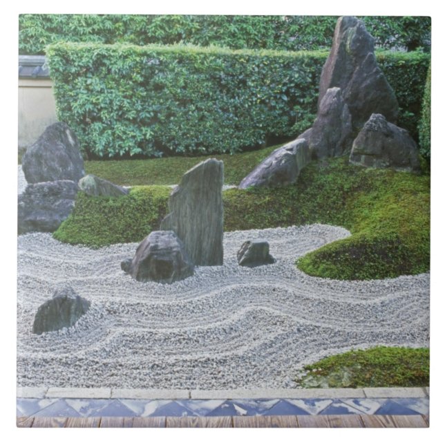 Carreau Asie, Japon, Kyoto, temple Daitokuji, Zuiho-in (Devant)