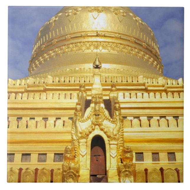 Carreau Asie, Myanmar (Birmanie), Bagan (Pagan). Le Shwe (Devant)
